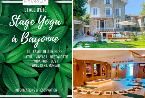 Stage d’été Yoga – Bayonne