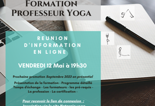 Rencontre information : « Formation professeur de yoga »