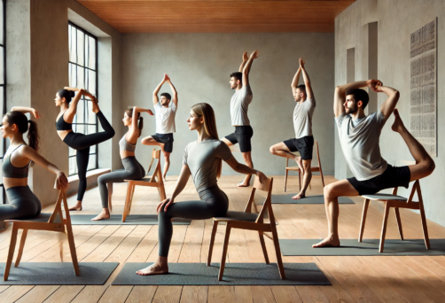 Yoga sur chaise (approfondissement)