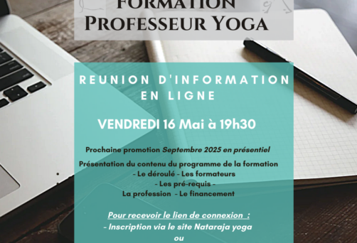 Rencontre information : « Formation professeur de yoga »